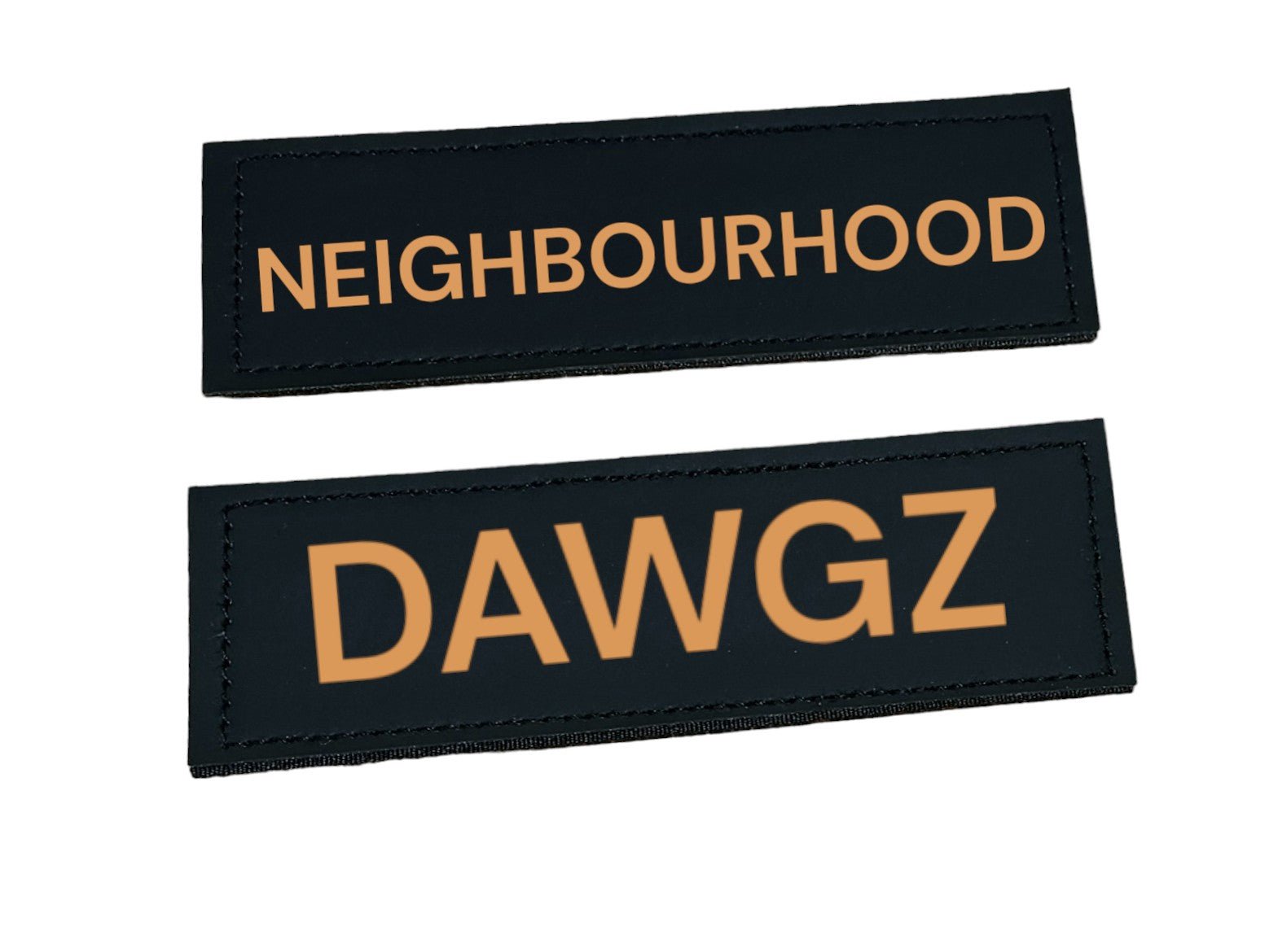 Personalised Velcro Patches for Dogs & Pets – Custom Name & Contact Info - Neighbourhood Dawgz