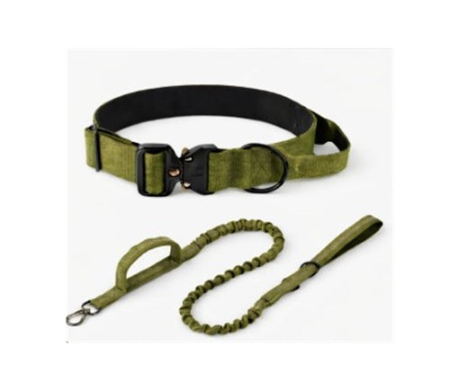Tactical Collar & Bungee Lead Set