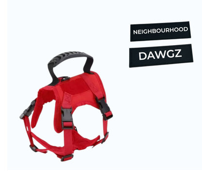 Extra small tactical dog harness (Red)