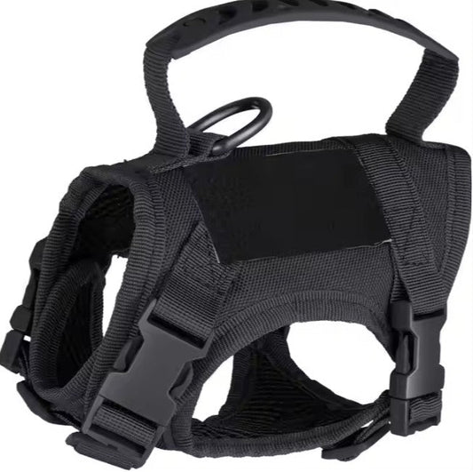 Extra Small Tactical Dog Harness – Adjustable, Breathable & Secure for Small Breeds - Neighbourhood Dawgz