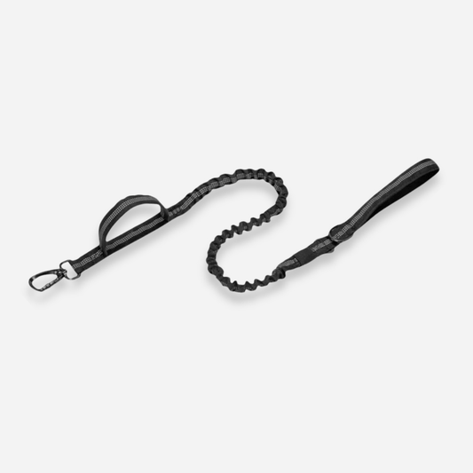 Tactical Leash a Double Handle - Black - Neighbourhood Dawgz 