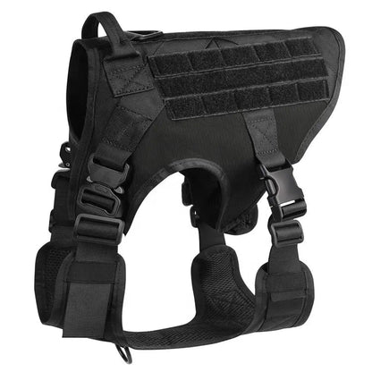 Tactical No - Pull Dog Harness – Heavy - Duty, Adjustable Harness for Large Breeds - Neighbourhood Dawgz