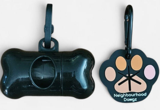 Walk Ready Poop Bags + Holder - Neighbourhood Dawgz